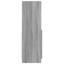 Berkfield Home Highboard Grey Sonoma 63x33x100 cm Engineered Wood - Size: 63 x 33 x 100 cm - thumbnail 6