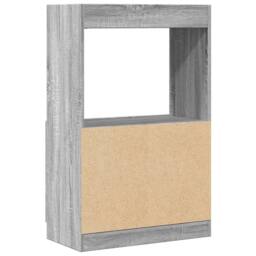 Berkfield Home Highboard Grey Sonoma 63x33x100 cm Engineered Wood - Size: 63 x 33 x 100 cm - thumbnail 7