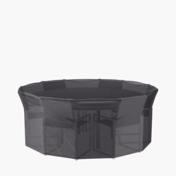 Ruma AeroCover Round Dining Set Polyester Waterproof Breathable Cover W320xD320xH85cm in Dark Grey - Size: 1 Pack - thumbnail 1