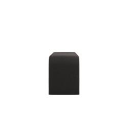 Wyld Haus Palermo Curved Black Bouclé Upholstered Bench - thumbnail 4
