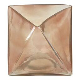 Orsina Rambia Small Pink Glass Candle Holder
