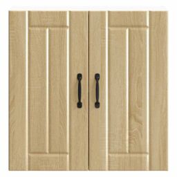 Berkfield Home Kitchen Wall Cabinet Lucca Sonoma Oak Engineered Wood in Brown - thumbnail 5