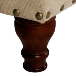 Luxury Living Chelsea Storage Ottoman Bench in Tan - thumbnail 5