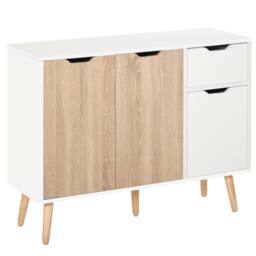 Wyld Haus Surinam Natural Wood Effect Sideboard 3 Drawers 3 Cupboards - thumbnail 3
