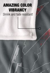 Warner Brothers Nightmare on Elm Street Glove Silky Touch Super Soft Throw Blanket in White - thumbnail 4