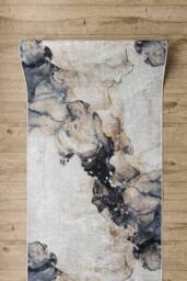 RugsX Anti-Slip Lotus Runner in Beige - Size: 60 cm x 260 cm - thumbnail 4