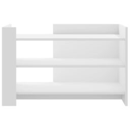 Berkfield Home Coffee Table White 80x50x50 cm Engineered Wood - Size: 80 x 50 x 50 cm - thumbnail 4