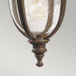 Netlighting English Bridle 1 Light Outdoor Small Wall Lantern Light British Bronze IP44 E27 in Brown - thumbnail 4