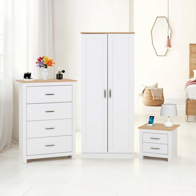 Seconique Portland Trio Set in White - image 1