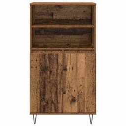 Berkfield Home Highboard with Shelf with Storage with Door Brown Engineered wood - thumbnail 6