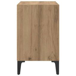 Berkfield Home Bedside Cabinets 2 pcs Artisan Oak 40x30x50 cm Engineered Wood in Brown - Size: 40 x 30 x 50 cm - thumbnail 7