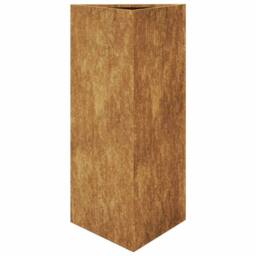 Berkfield Home Garden Planters 2 pcs Triangular 40x34.5x70 cm Corten Steel in Brown - thumbnail 6