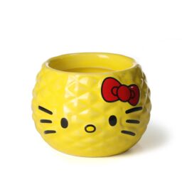 Hello Kitty Summer Candle Jar - Tropical Pineapple Scent, Reusable in Yellow - Size: Medium - thumbnail 5