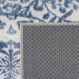 Kukoon 60x110cm Beige Blue Washable Indoor Doormat Front Door Entrance Rug - Size: 60 cm x 110 cm - thumbnail 7