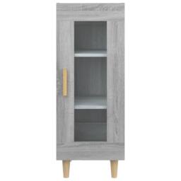 Berkfield Home Sideboard Grey Sonoma 34.5x34x90 cm Engineered Wood - thumbnail 6