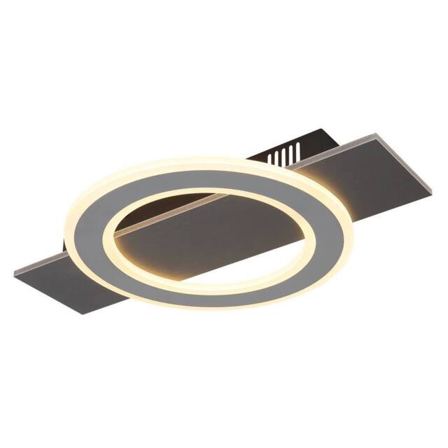 Netlighting Jayden Semi Flush Ceiling Light Anthracite LED 3000K in Grey - image 1
