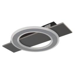 Netlighting Jayden Semi Flush Ceiling Light Anthracite LED 3000K in Grey - thumbnail 2