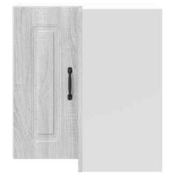 Berkfield Home Kitchen Wall Corner Cabinet Kalmar Grey Sonoma Engineered Wood - thumbnail 4