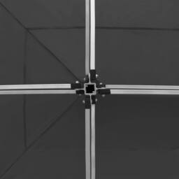Berkfield Home Professional Folding Party Tent Aluminium 6x3 m Anthracite in Black - thumbnail 6