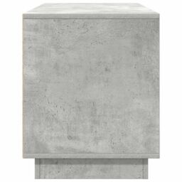 Berkfield Home TV Cabinet with LED Lights Concrete Grey 100x41x50 cm - Size: 100 x 41 x 50 cm - thumbnail 8