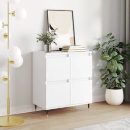 Berkfield Home Sideboard White 60x35x70 cm Engineered Wood - Size: 60 x 35 x 70 cm