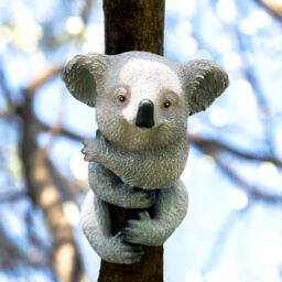 Marco Paul Tree Peeker Hugger Koala Bear Statue in Grey - thumbnail 5