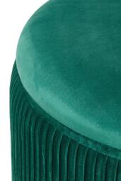 Living and Home Modern Round Storage Ottoman in Green - thumbnail 6