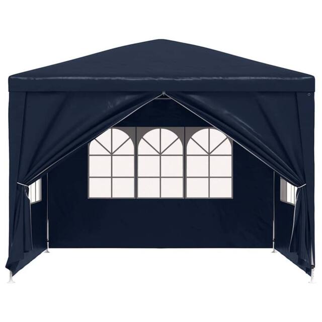 Berkfield Home Party Tent 3x3 m Blue in Navy - image 1