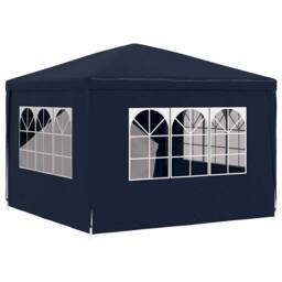 Berkfield Home Party Tent 3x3 m Blue in Navy - thumbnail 5