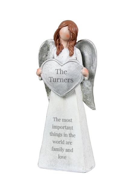 Personalised Memento Company Personalised Angel Ornament in White - image 1
