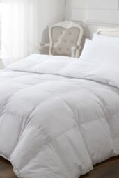 BHS 15 Tog Like Down Duvet in White - Size: King