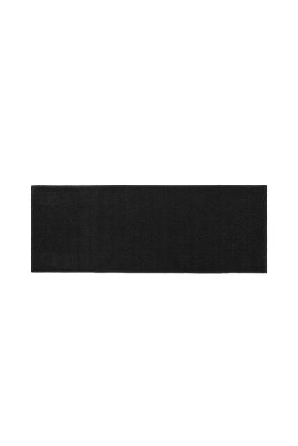 JVL Eden Machine Washable Latex Backed Runner Doormat, 57x150cm, Black - Size: 50 cm x 150 cm - image 1