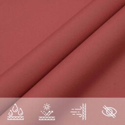 Berkfield Home Sun Shade Sail Terracotta 7x5x5 m 100% Polyester Oxford - thumbnail 7