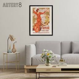"Artery8 Maurice Denis La Depeche de Toulouse Vintage Advert Framed Canvas Art - Size: W12"" x H16""" - thumbnail 3