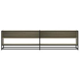 Berkfield Home TV Cabinet Sonoma Oak 180.5x40x46 cm Engineered Wood in Light Brown - thumbnail 4