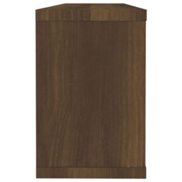 Berkfield Home Wall Cube Shelves 6 pcs Brown Oak 60x15x23 cm Engineered Wood - Size: 60 x 15 x 23 cm - thumbnail 5