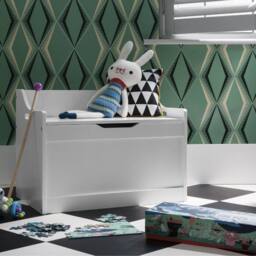 Nöa and Nani Lola Toy Box Storage Organiser in White - thumbnail 1