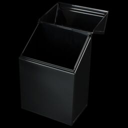 Valiant Fireside Firelighter Pellet & Match Storage Organiser Box Set - Metal Gloss Lacquer Finish in Black - thumbnail 6