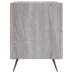 Berkfield Home Bedside Cabinets 2 pcs Grey Sonoma 40x35x47.5 cm Engineered Wood - thumbnail 7