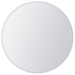 Berkfield Home Decorative 8 pcs Mirror Tiles Round Glass in Silver - thumbnail 5
