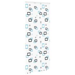 Berkfield Home Shower Roller Blind with Cassette 110x240 cm Fabric Width 106 cm in White - thumbnail 3