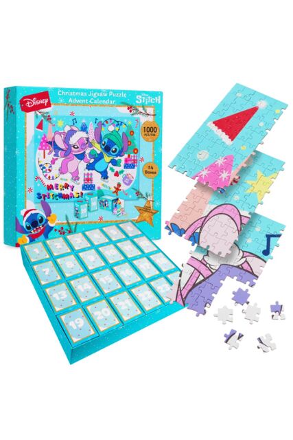 Disney Stitch Puzzle Advent Calendar in Blue - image 1
