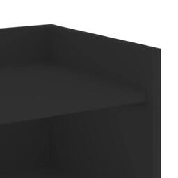 Berkfield Home Sideboard Black 45x35x75 cm Engineered Wood - Size: 45 x 35 x 75 cm - thumbnail 8