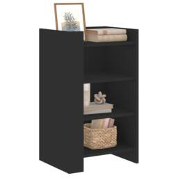 Berkfield Home Sideboard Black 45x35x75 cm Engineered Wood - Size: 45 x 35 x 75 cm - thumbnail 1