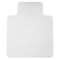 HOMCOM Office Carpet Protector Chair Mat Clear Spike Non Slip Studs Frosted in White - Size: 90 cm x 120 cm - thumbnail 2