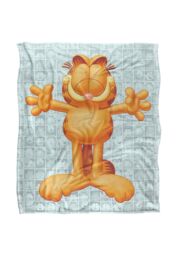 Garfield Free Hugs Silky Touch Super Soft Throw Blanket 152 X 127 cm in White - thumbnail 1