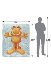 Garfield Free Hugs Silky Touch Super Soft Throw Blanket 152 X 127 cm in White - thumbnail 5