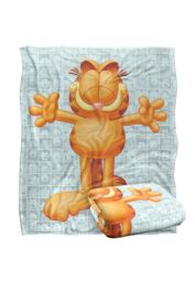 Garfield Free Hugs Silky Touch Super Soft Throw Blanket 152 X 127 cm in White - thumbnail 2