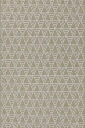 Kukoon Beige Geometric Outdoor, Garden & Patio Area Rug - Size: 120 cm x 170 cm - thumbnail 1