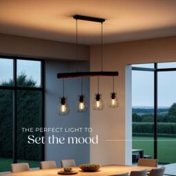 tectake Pendant Light Woody - thumbnail 7